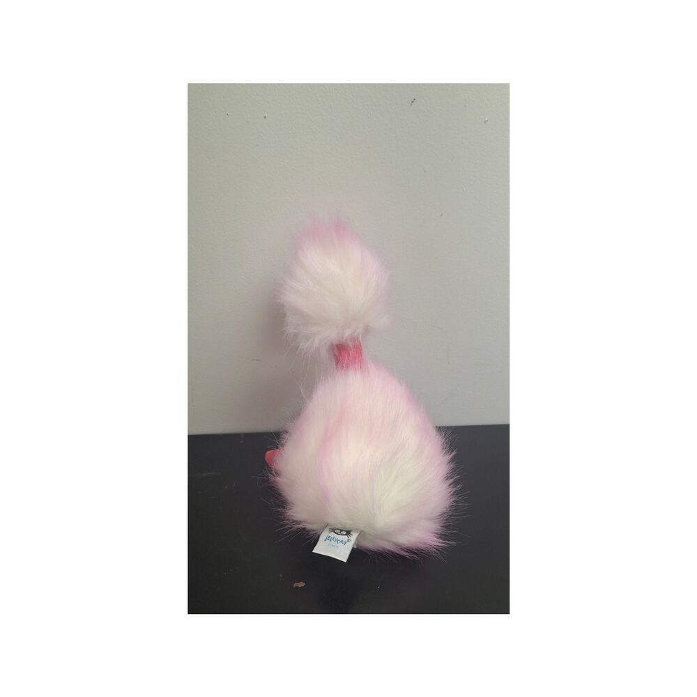 JellyCat Raspberry Ripple Pink Ostrich Plush - Picture 6 of 6